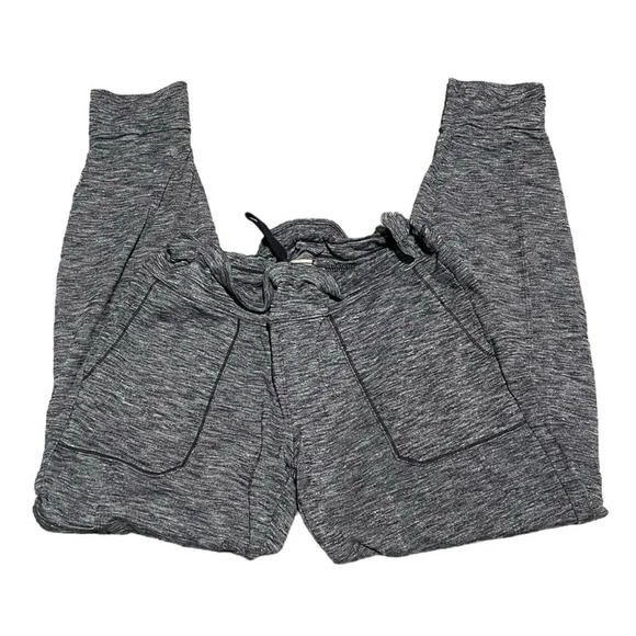 Athleta By Gap Womens Heathered Grey Joggers Size Small - Picture 3 of 7